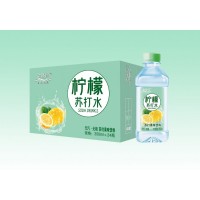 孟州欢乐多饮品金登河柠檬苏打水350ml，厂家直发，0客诉