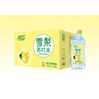 孟州欢乐多饮品金登河雪梨苏打水350ml，厂家直发，0客诉