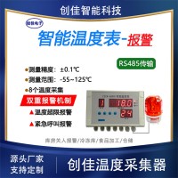 创佳 CYCW-408N1 智能温度表温度监控超限困人紧急呼救报警